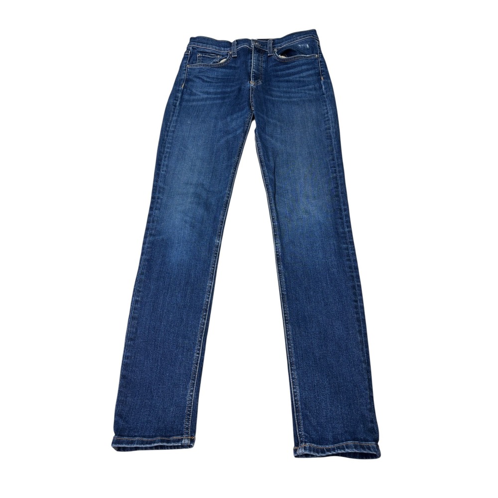 Rag & Bone High Rise Skinny Jeans Elton Blue W1532K520ELT Womens‎ 27X29